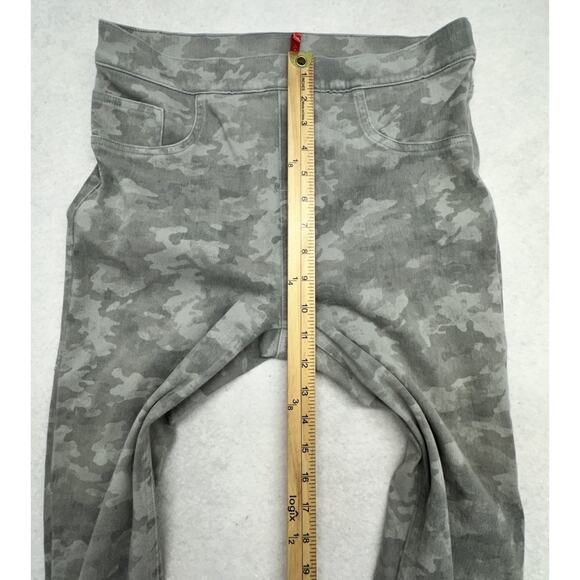 Spanx Leggings Skinny Womens Large Jeanish Ankle Camo Mid Rise Pull On - Picture 6 of 10
